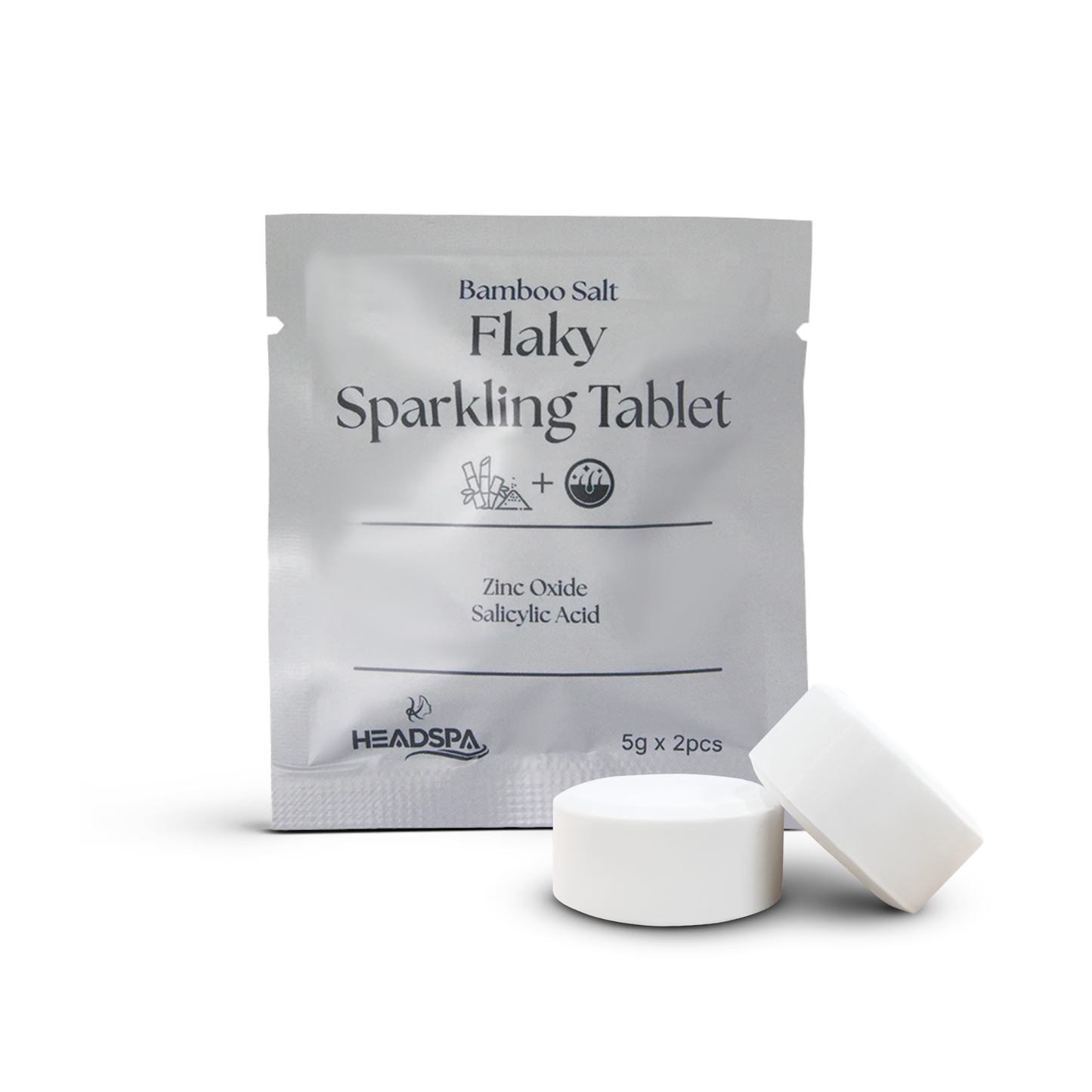 K-HeadSpa Bamboo Salt Sparkling Tablet for Flaky Scalp