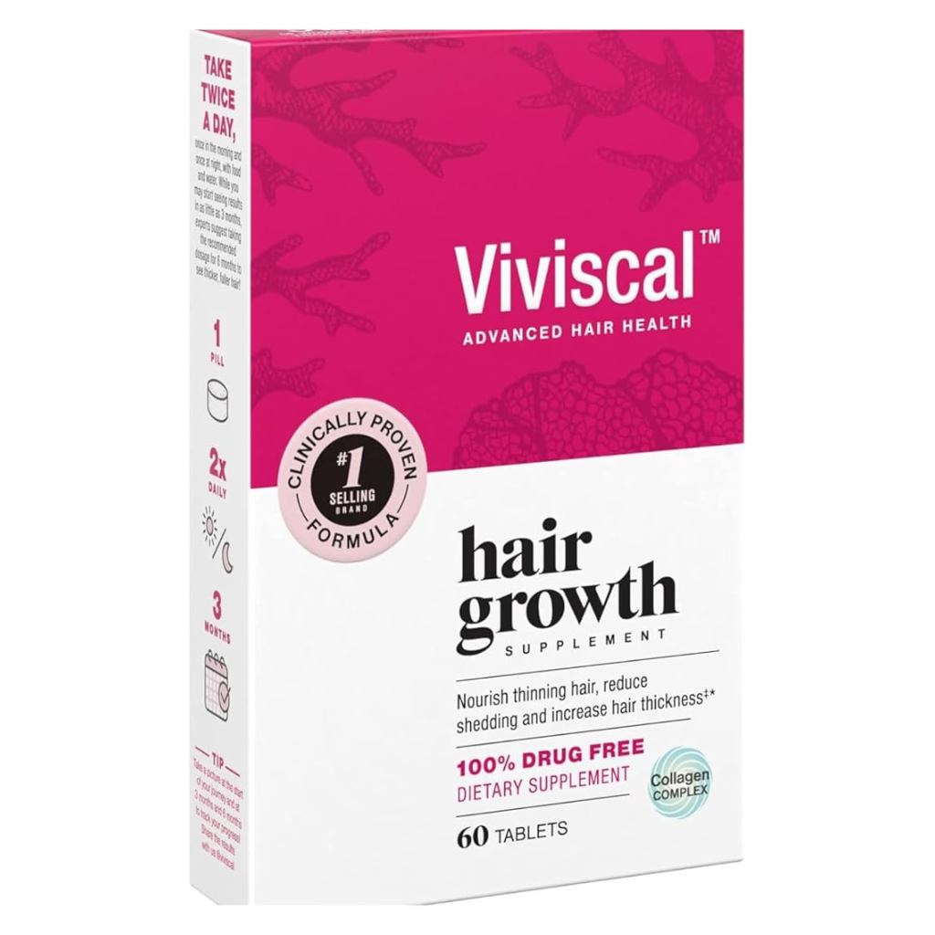 Viviscal Advanced Hair Health Supplements For Women 60 Tablets (1 Month Supply)