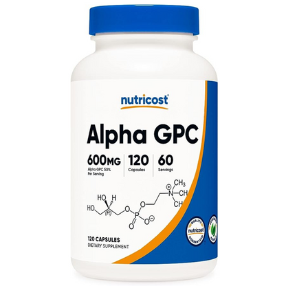 Nutricost Alpha GPC Capsules 600mg