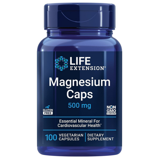 Life Extension Triple Magnesium Complex Capsules, 500 mg, 100 Vegetarian Capsules