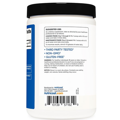 Nutricost Micronized Creatine Powder