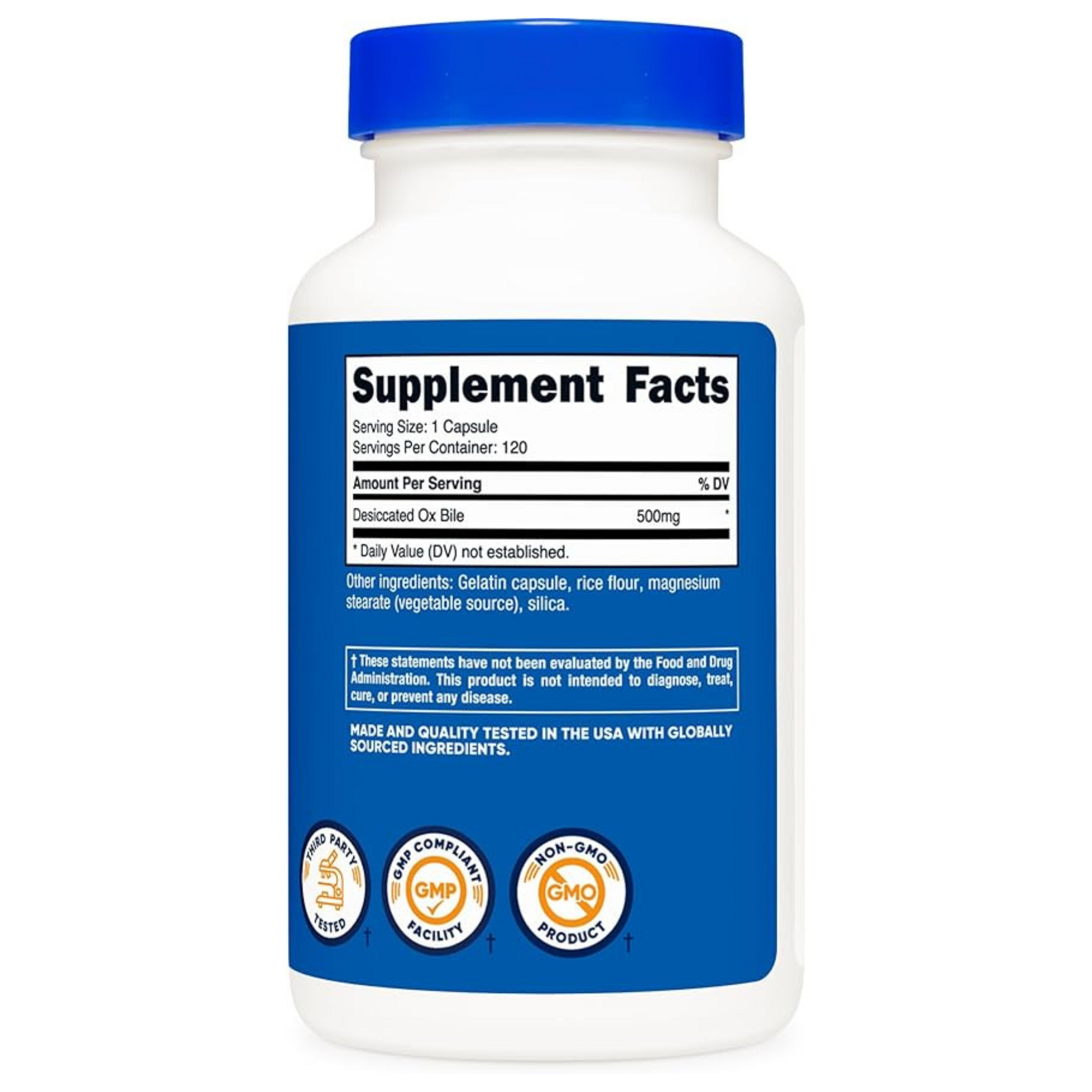 Nutricost Ox Bile Supplements