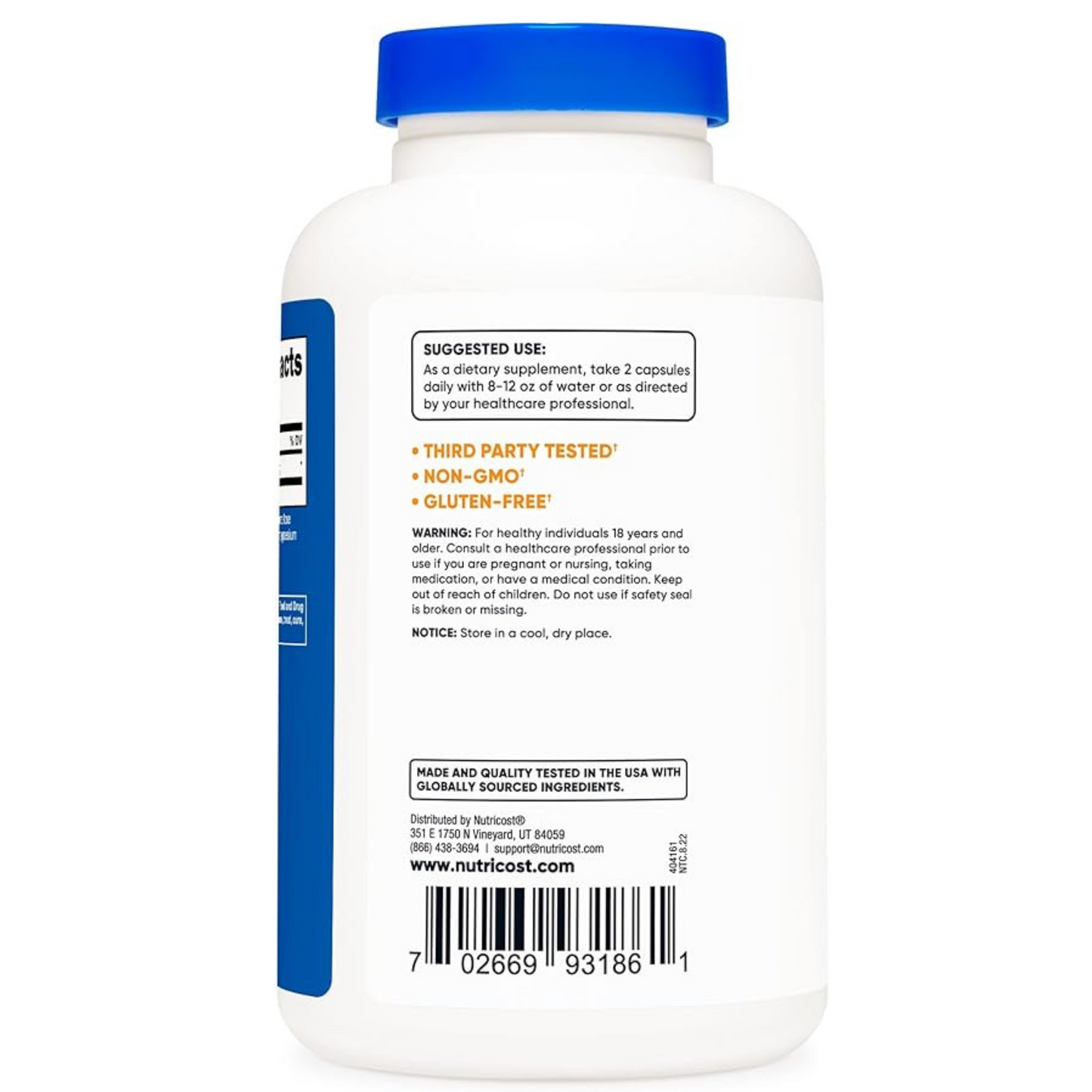 Nutricost Alpha Lipoic Acid supplement