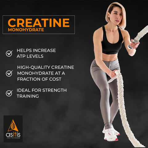 ASITIS Creatine Monohydrate Best Creatine Supplement Online in