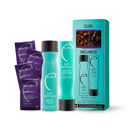 Malibu C Curl Partner Wellness Collection For Curly Hair