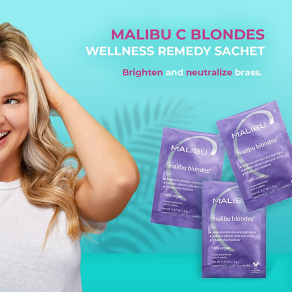 Malibu C Blondes Collection wellness remedy sachet