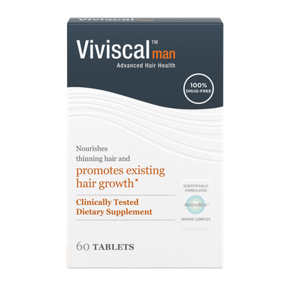 Viviscal Man Hair Health Dietary Supplements 60 Tablets For Men (1 Month Supply)