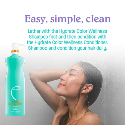 Malibu C Hydrate Color Wellness  Sulfate Free Shampoo